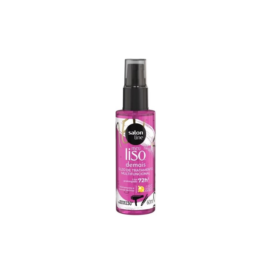 salon Line Meu Liso Demais huile Multifonctionnelle 60 ml